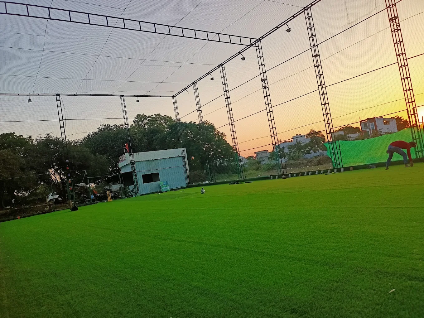 Arena cricket turf